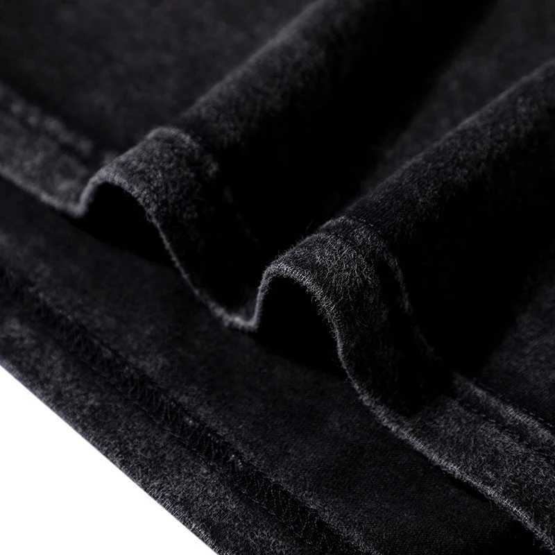 Hip Hop Summer Men Black Washed T-Shirt Streetwear Blurry Shadow Graphic T Shirt Cotton Letter Print Tshirt Top Y2k Tees Hipster W250117