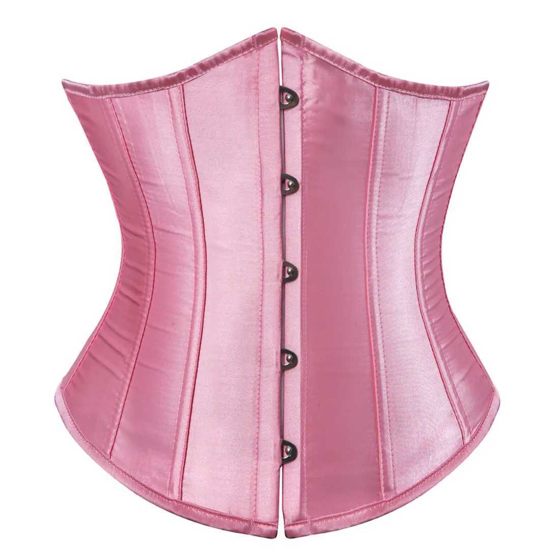 SEXY Gothic Underbust Corset and Waist cincher Bustiers Top Workout Shape Body Belt Plus size Lingerie S-6XL W250120