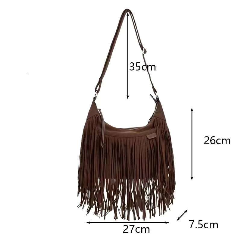 Women PU Leather Shoulder Soft Ethnic Style Messenger Crossbody Bag Zipper Large Capactiy Retro Handbag Totes