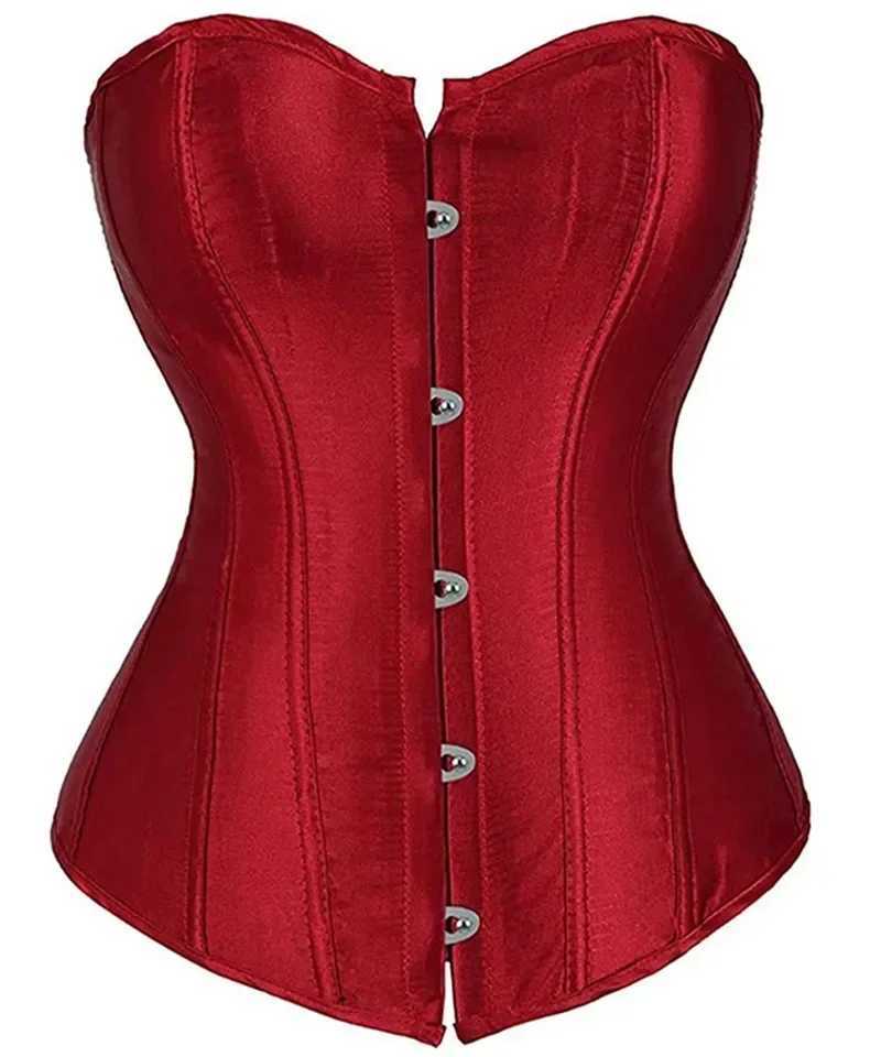 Tight corset top plus size womens sexy tight corset top shaping underwear tight corset lace top Korsett black W250120