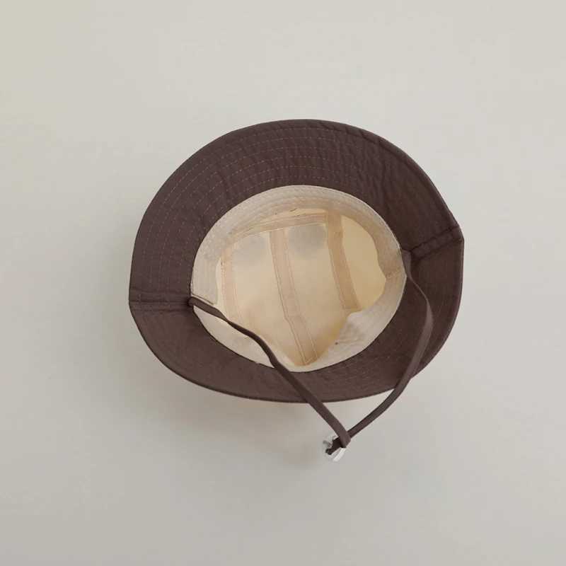 3 Color Spring Cute Bear Baby Fisherman Hat Outdoor Sunscreen Cap Quick Dry Cap for Boys and Girls 6-18M M250121