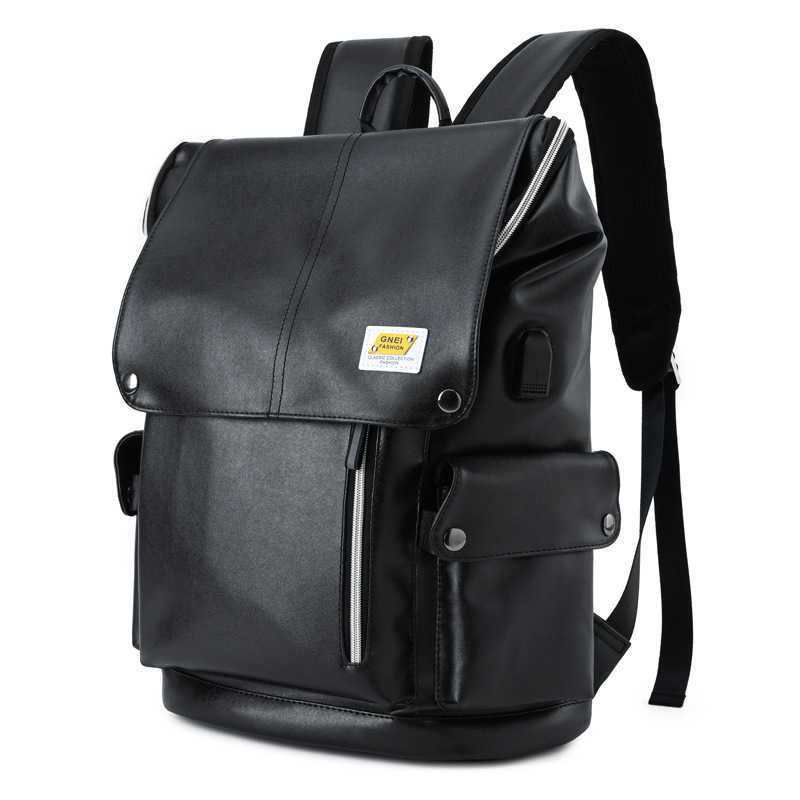 Backpack mens casual backpack trend Korean version leisure large capacity computer bag travel business backpack