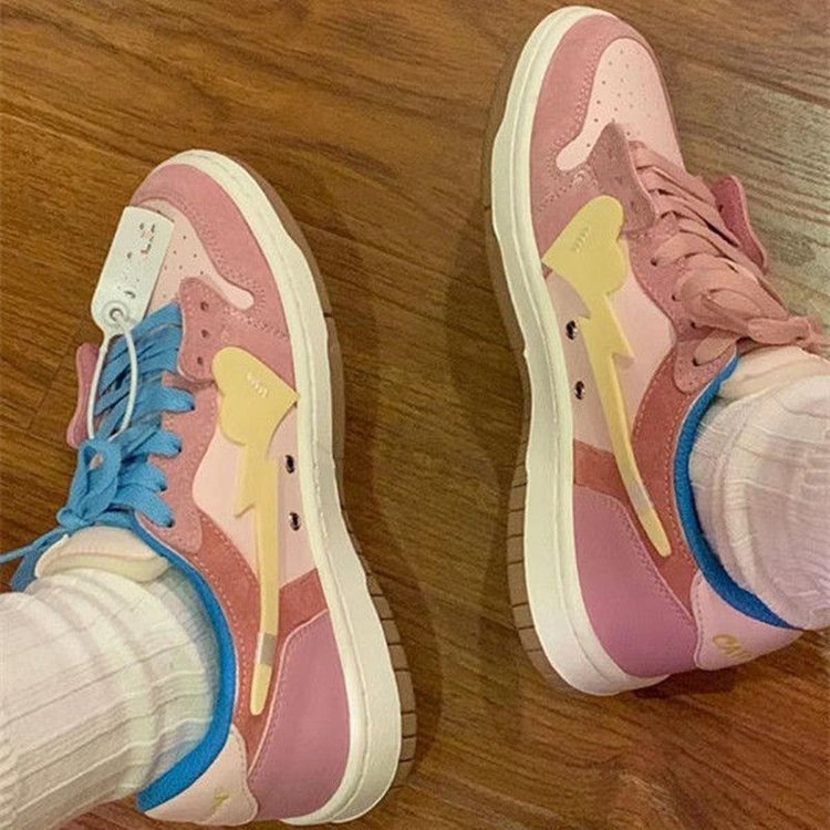 New hot free shipping designer shoes for womens casual shoes pink outdoor sneakers sport shoes size 35-40