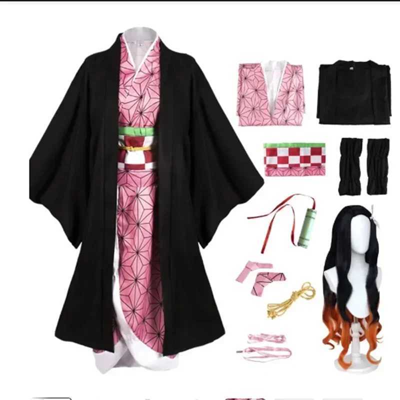 Anime Cosplay Friendship Cosplay Costume Wig Uniform with Props for Adult Kids Halloween Carnival Costumes W250117