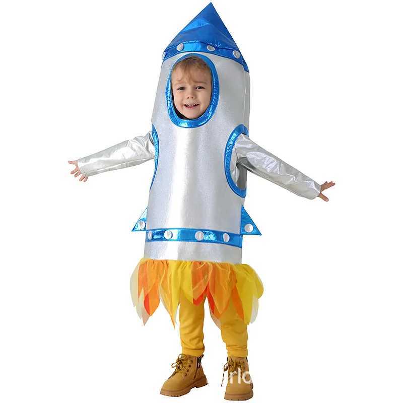 Order Unisex Kids Children Boys Girls Rocket Rocketship Costume Spaceship Space Shuttle Cosplay Sponge Suit W250117