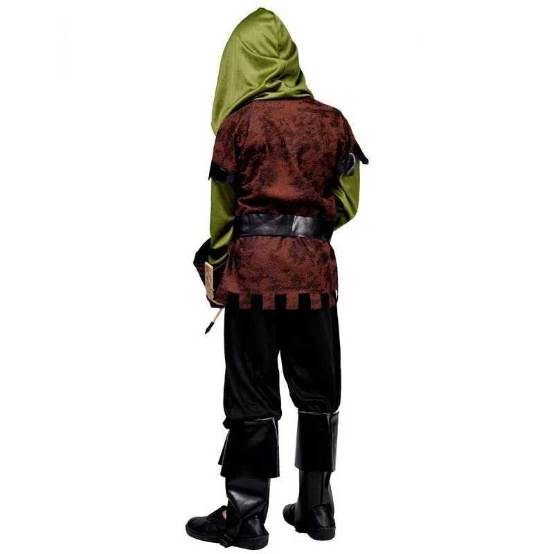 Halloween children archer costume boy hunter costume Robin Hood cosplay Purim carnival party costume W250117