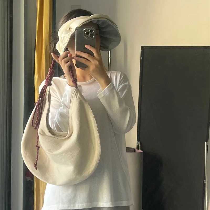 Women Shoulder Crossbody Bag Canvas Tote Messenger Bag for Student Ladies Hand Bags Female Handbag Feminina Bag T250118