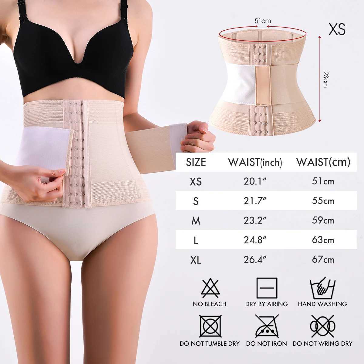 Waist Trainer For Women Waist Cincher Corset Shapewear Tummy Control Body Shaper Workout Girdle W250120