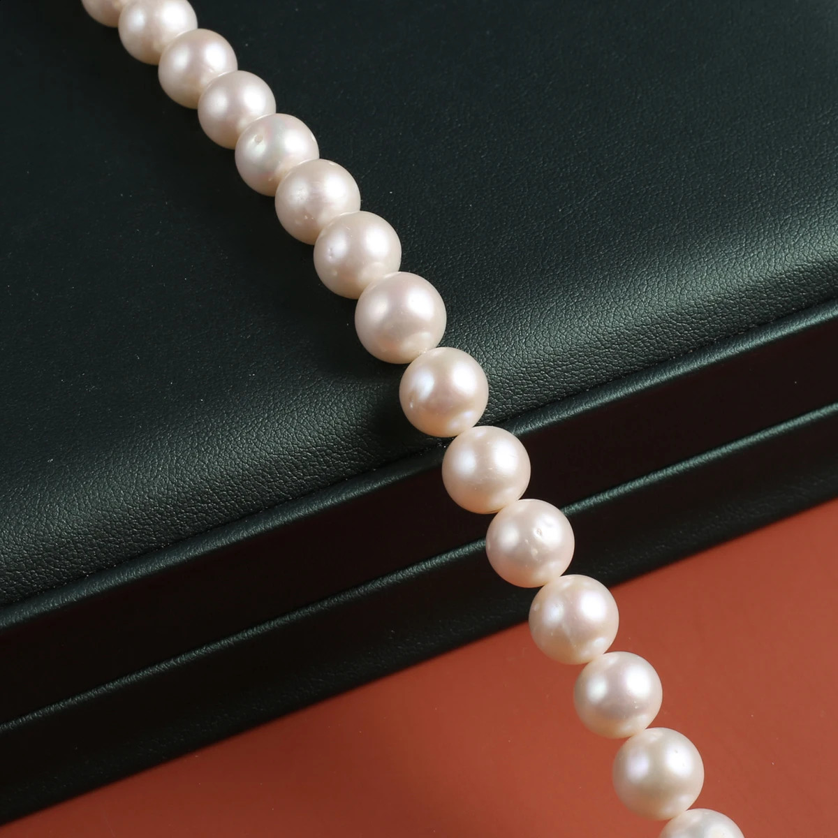 Natural Freshwater White Pearl Beads 10-11mm Jewelry Making DIY Wedding Bride Necklace Bracelet Elegant Jewelry Accessories 250121