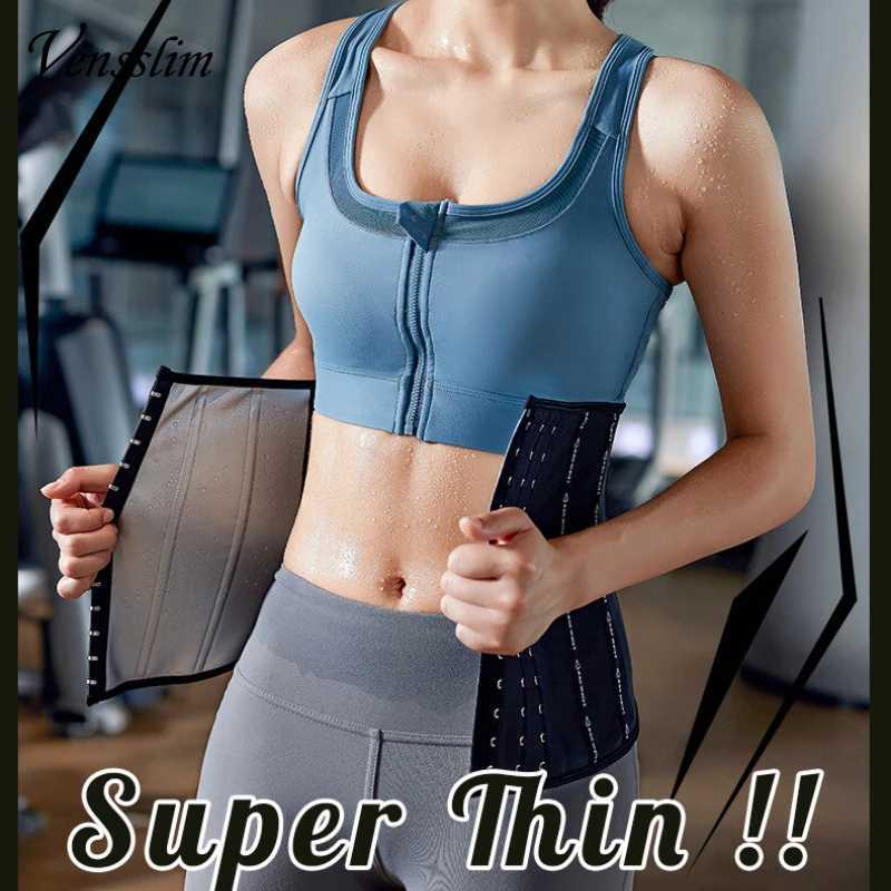 Vensslim Waist Trainer Belt for Women Slimming Waist Trimmer Corset Belly Body Shaper Band Sauna Sweat Girdle with Sauna Effect W250120