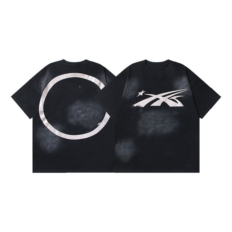 Designer Summer new men and women street hip-hop round neck casual loose short-sleeved T-shirt