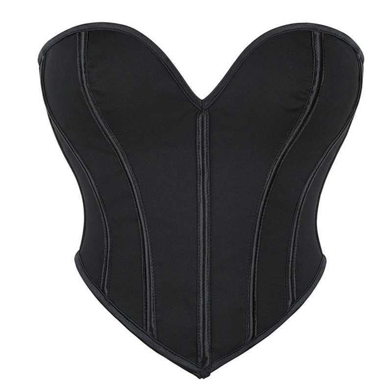 Womens summer strapless tight corset crop top W250120