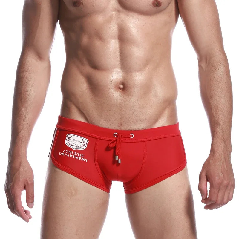 SEOBEAN Sexy Boxer Men Swimwear Breathable Shorts Swim boxer 250121