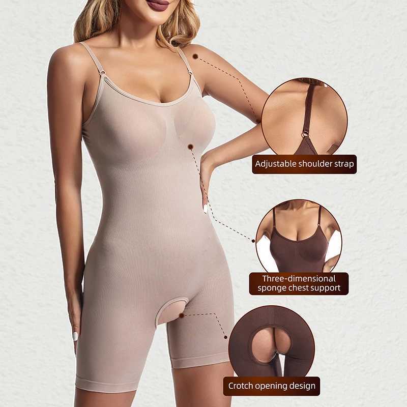 Womens tight fitting clothing abdominal control full body shaping weight loss sheath hip lifting upward push slimming abdominal plastic corset W250120