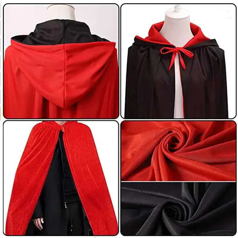 Adult Kids Unisex Vampire Costume Halloween Costume Party Demon Cow Horn Hair Band Holiday Party Performance Props W250117