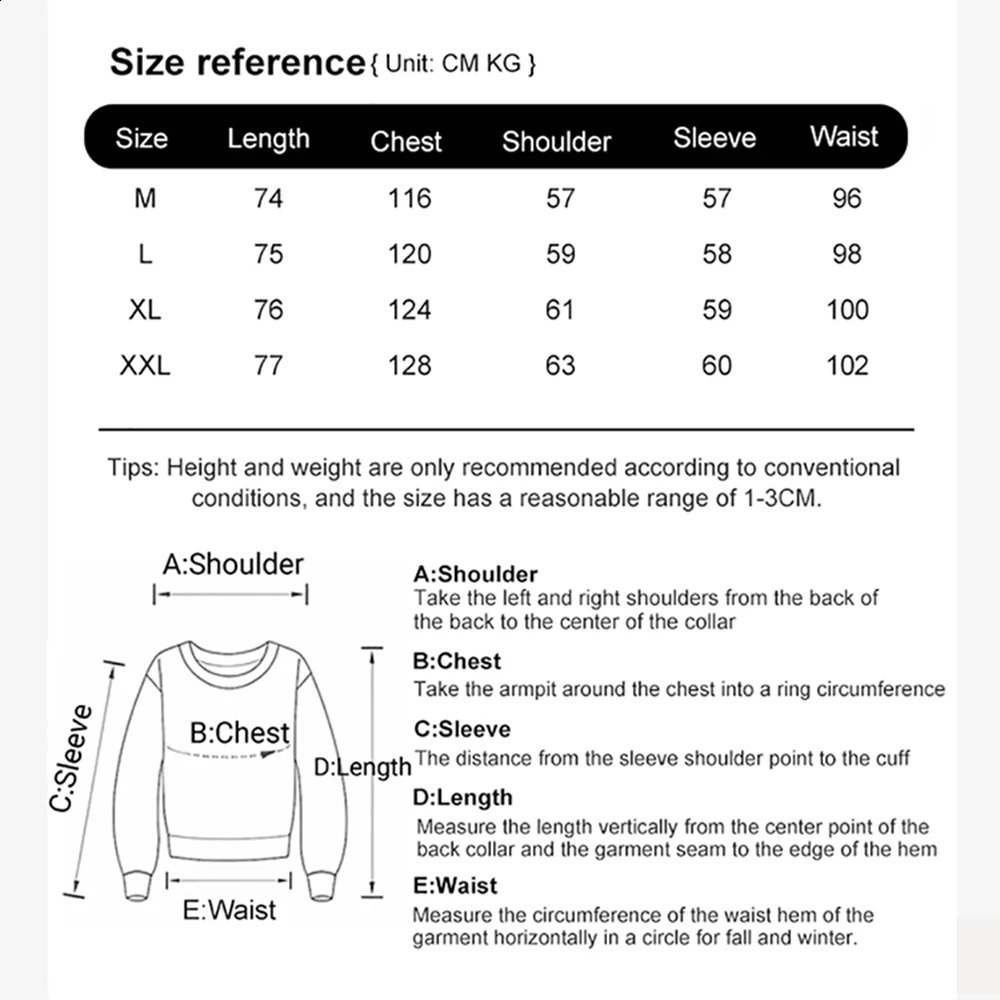 Thick Washed Sweatshirt For Men Women Cotton Loose ONeck Oversized Clothing Korean Y2k Tops Casual Vintage Long Sleeve Hoody 250122