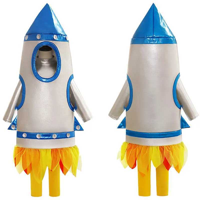 Order Unisex Kids Children Boys Girls Rocket Rocketship Costume Spaceship Space Shuttle Cosplay Sponge Suit W250117