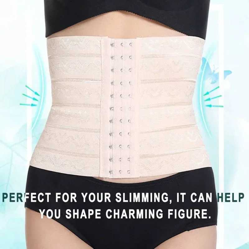 21Cm Postpartum Belt Women Waist Slim Body Shaper Breathable Puerperal Waist Cincher Corset Waist Trainer Slimming Belt W250120