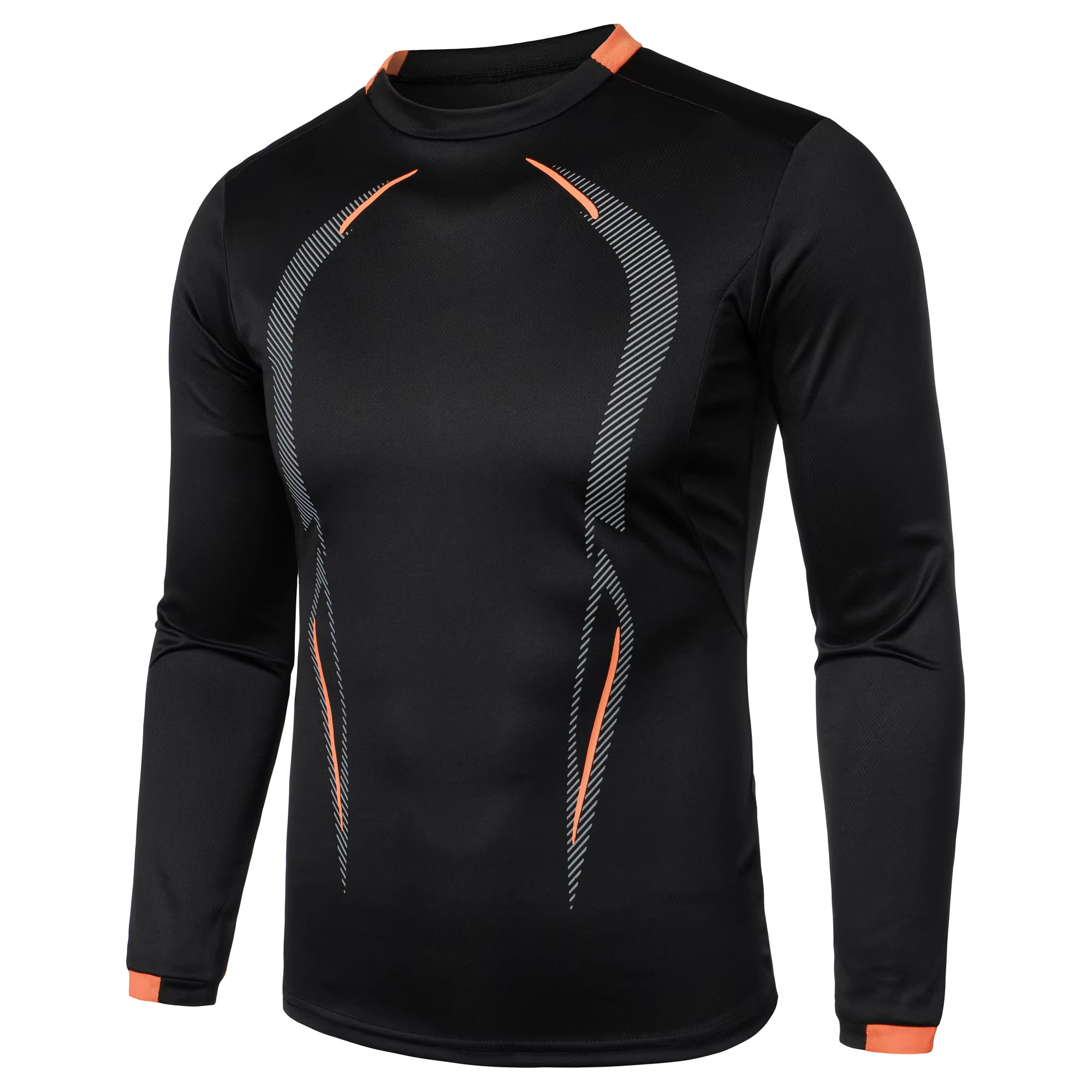 Summer Lockdown Training Designer T-shirt Breathable Short Quick Drying Clothes Men's Sports Fashion Long Sleeved T-shirt