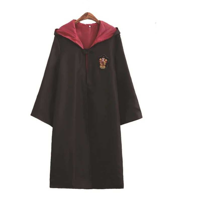 Adult Childrens Cloak Halloween Cosplay Costume Scarf Tie Movie Harris Magic Robe Wizard School Boys Girls Party Prop Suit W250117