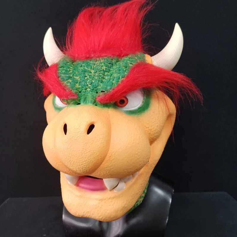 Bowser cosplay props latex facial masks anime Halloween party cosplay masks gloves props adult clothing accessories gifts W250117