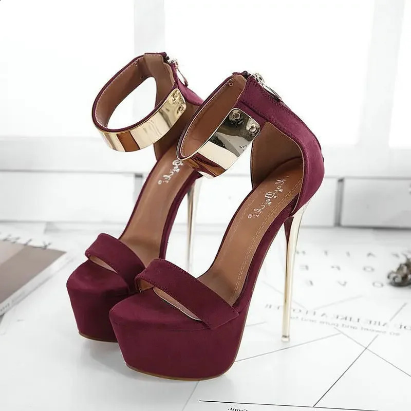 fanshion Woman Sandals Peep Toe High Heel Shoes Nonslip women bling Sequin platform Heels Pumps 556 250118