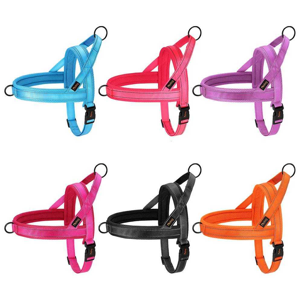 Nylon Dog Harness No Pull Dog Harnesses Vest Soft Padded Pet Walking Vests Harnesses Durable For Small Medium Large Dogs Pug 250116