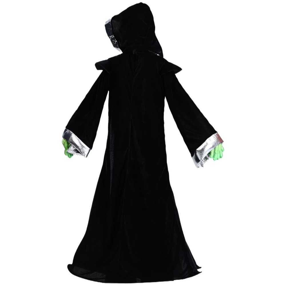 Memune Exclusive Kids Unisex Funny Deep Space Alien Lord Scary Halloween Carnival Theme Party Fancy Costume W250117