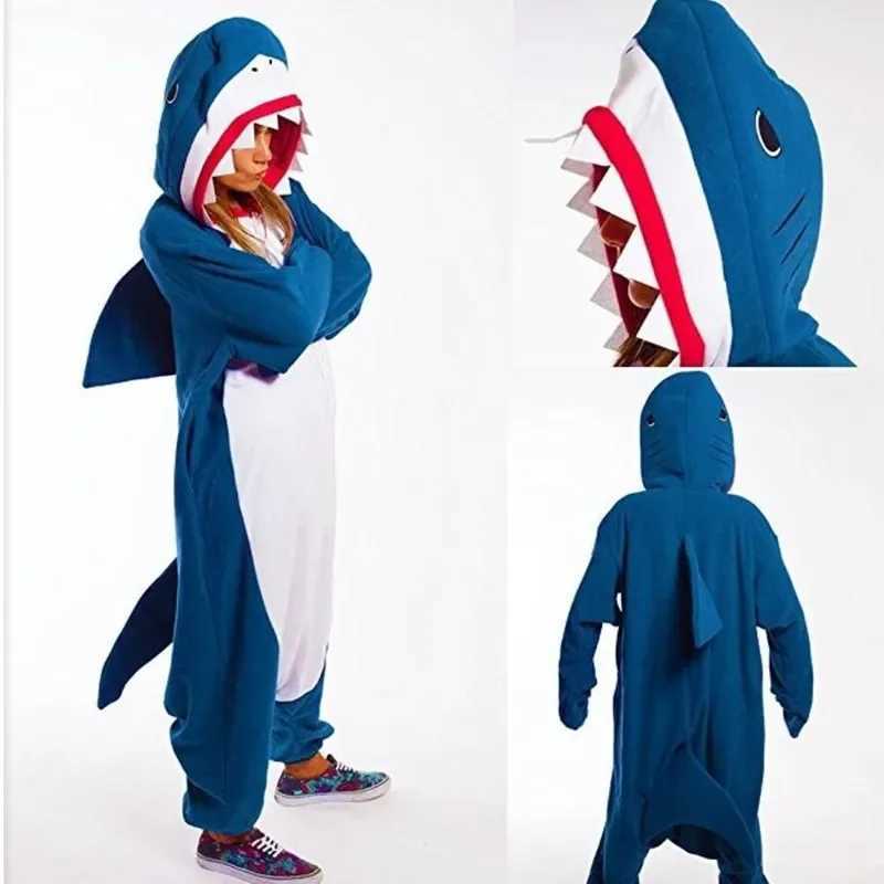 New adult childrens shark costume Halloween party adult shark cos costume kindergarten school activity stage performance W250117