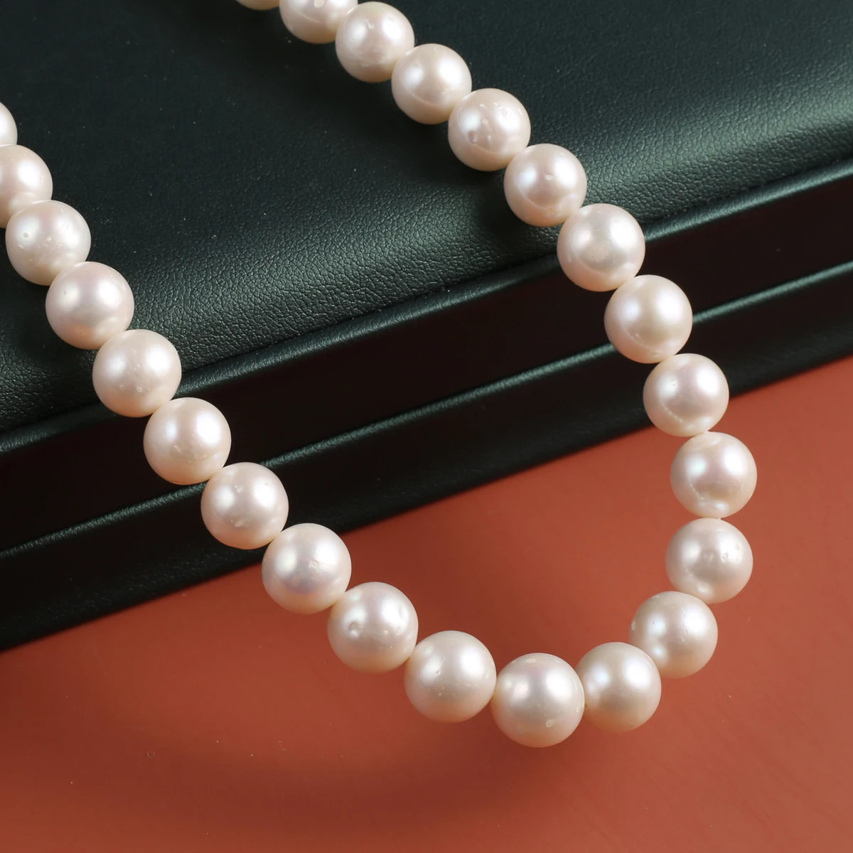 Natural Freshwater White Pearl Beads 10-11mm Jewelry Making DIY Wedding Bride Necklace Bracelet Elegant Jewelry Accessories 250121