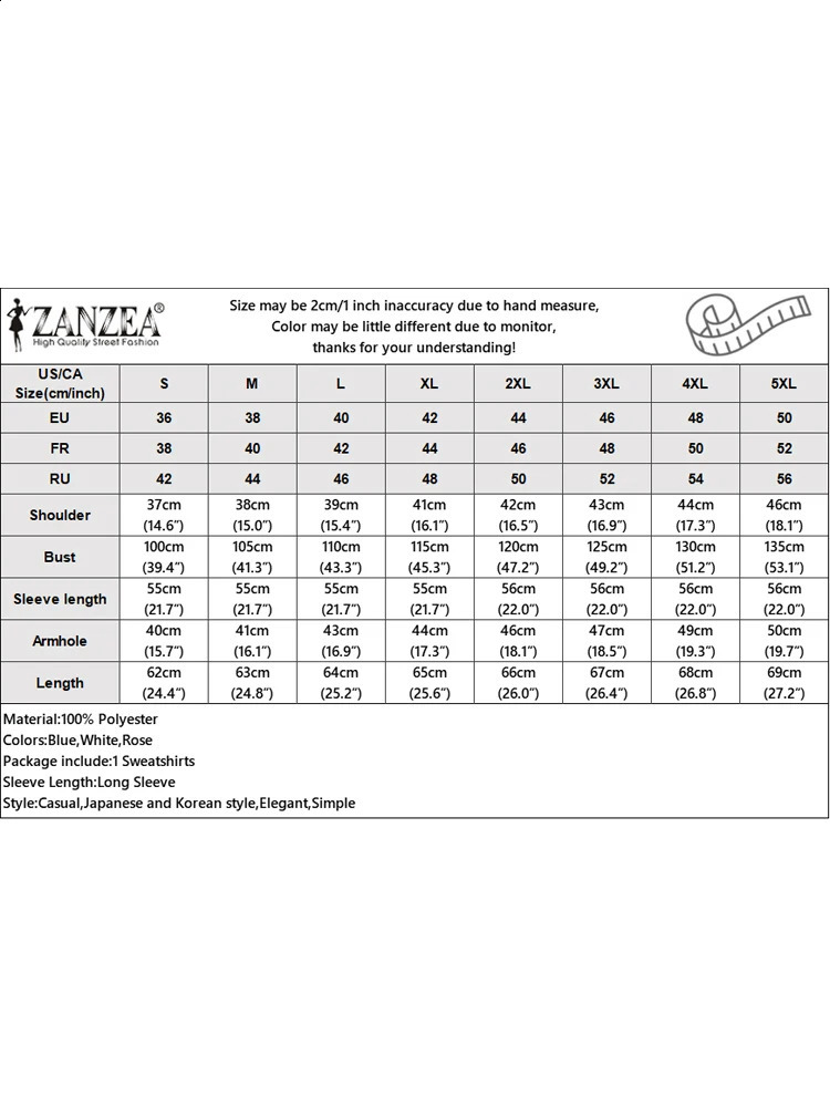 Women Ruffled Edge Sweatshirts 2024 ZANZEA Autumn Solid Pullovers Simple Hooded Collar Jumper Korean Style Long Sleeve Hoodies 250107