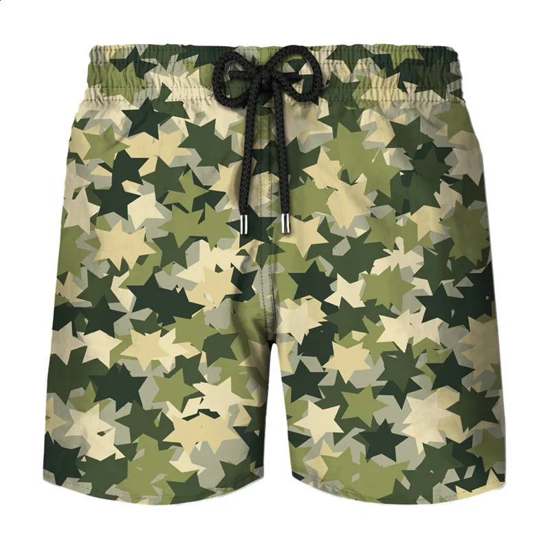 Mens Russian Camouflage Military Fans Tactics Board Shorts Beach Short Pants Hawaii Swimming Swim Trunks Cool Ice 250121