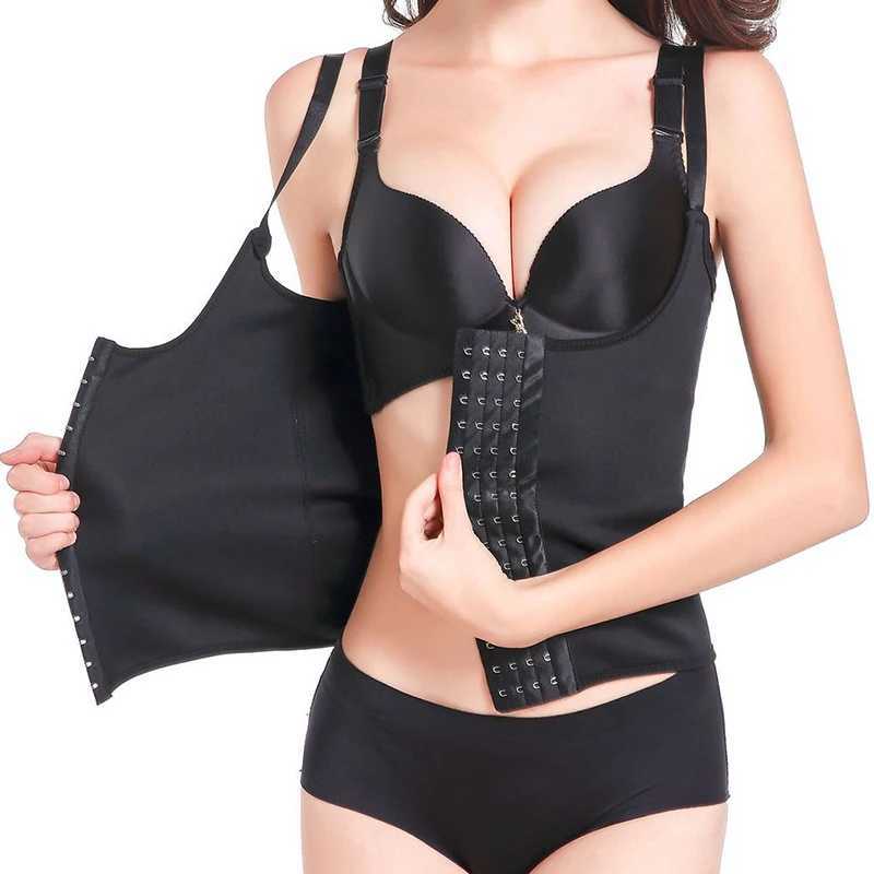 YBFDO Shaper Women Sauna Waist Trainer Corset Vest Sweat Workout Underbust Modeling Strap Weight Loss Compression Trimmer W250120