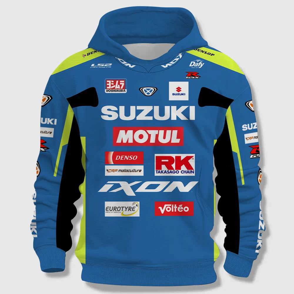 2024 New MOTO GP Outdoor Motorcycle Followers Fast Drying Breathable Cycling Clothes Hot Selling Mens Oversized Hoodies W250117