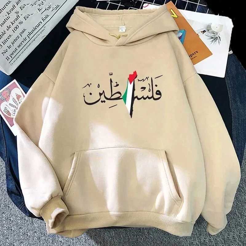 Mens Comfortable Pullovers y2k Hoody Spring Autumn Women Hoodies Harajuku Vintage Street Sweatshirts Palestine Graphic Hoodies W250117