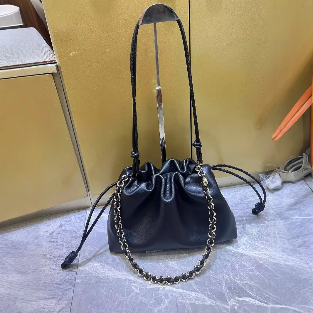 Fashionable Colorful Genuine Soft Cowhide Bag Single Shoulder Slant Cross Yangge Same Chinese Style Leather Wear C