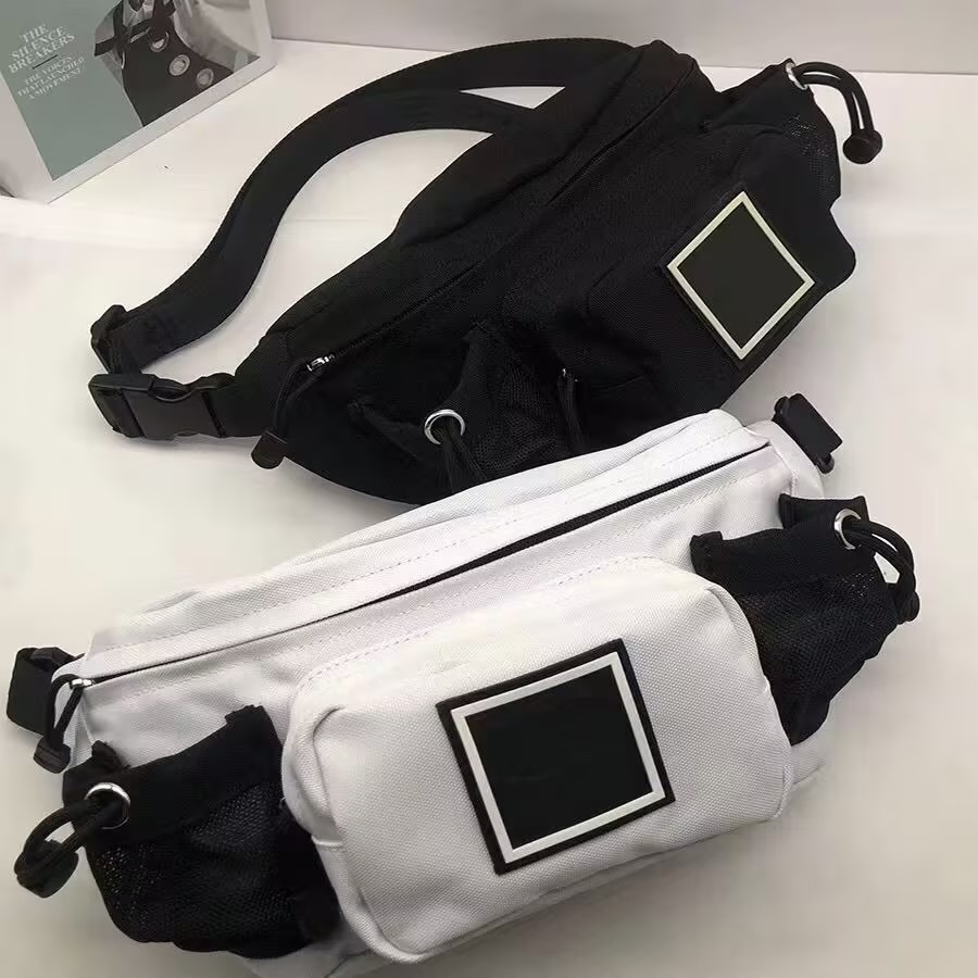 Large Capacity Canvas Fanny Pack One Shoulder Cross Chest Bag