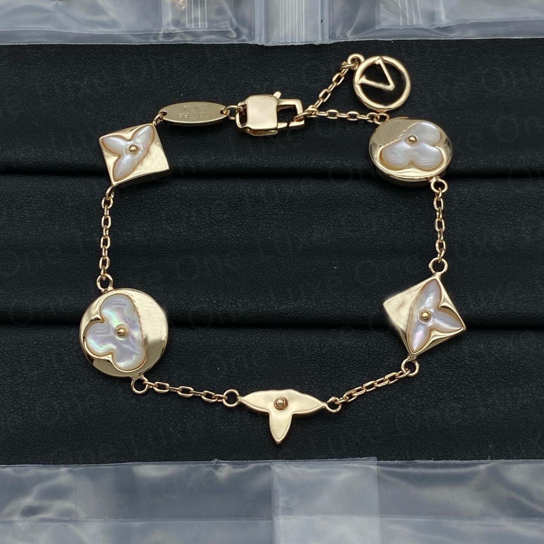 Bracelet Designer Bracelet Luxury Bracelet Diamond Bracelet Fritollaria White Bracelet Flower Bracelet Red Diamond Bracelet Silver Bracelet Exquisite Bracelet