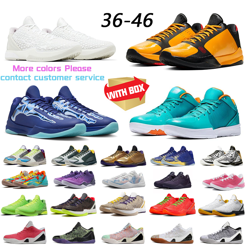 Designer Basketball Mambas 8 eybl Protro 6 Reverse Grinch What The 5 X-Ray Mens Women Sneakers Trainers Outdoor Shoes With Box 36-46