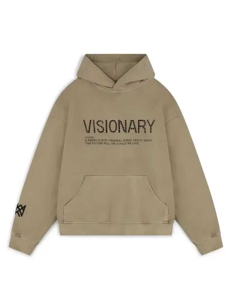 American Retro Hot Brick Letter Hooded for women Sweatshirts Strt Y2K Personty Autumn Mens Retro Sweatshirt women clothingC250205