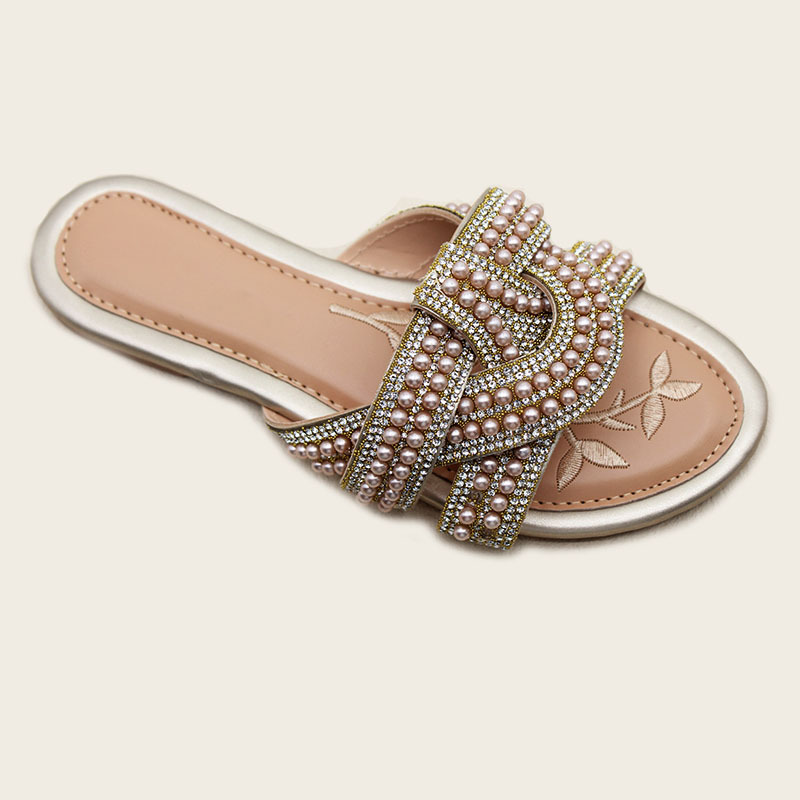 Wholesale Women's Shoes Flat Fashion Slipper comfortable fashion slipper 2025