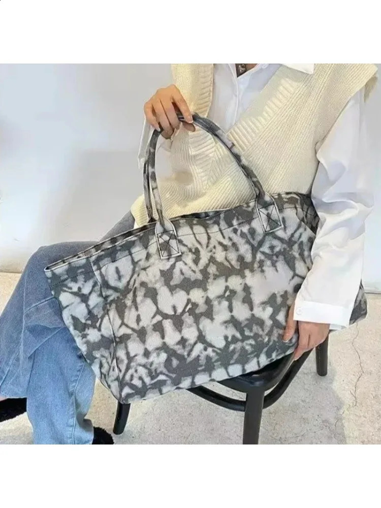 Fitness yoga handbag mini large capacity sports canvas bag unisex shoulder bag reusable shopping bag 250122