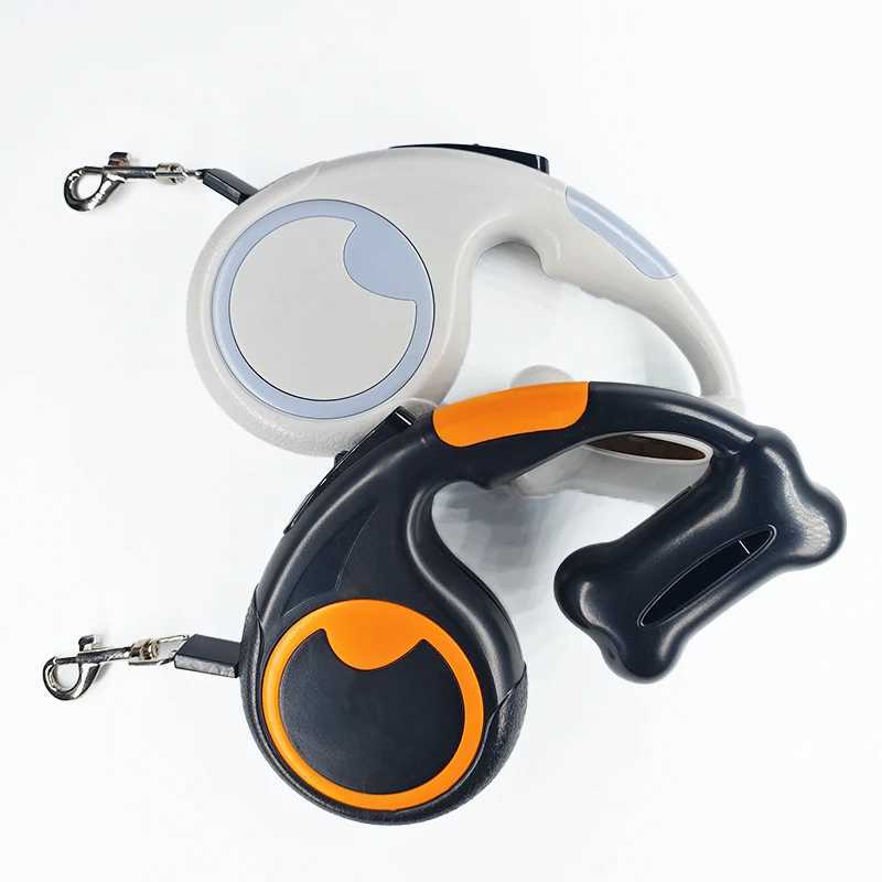 3m 5m Nylon Dog Leash Automatic Retractable Durable Cat Lead Extending Puppy Walking Running Traction Roulette For Dogs 250116 Stylish