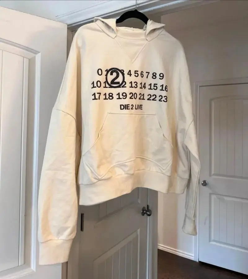 Y2k Style Hoodie Harajuku Retro Streetwear High Street Pattern Printing Spring Autumn Men Leisure Fashion Sweatshirt 250109Z