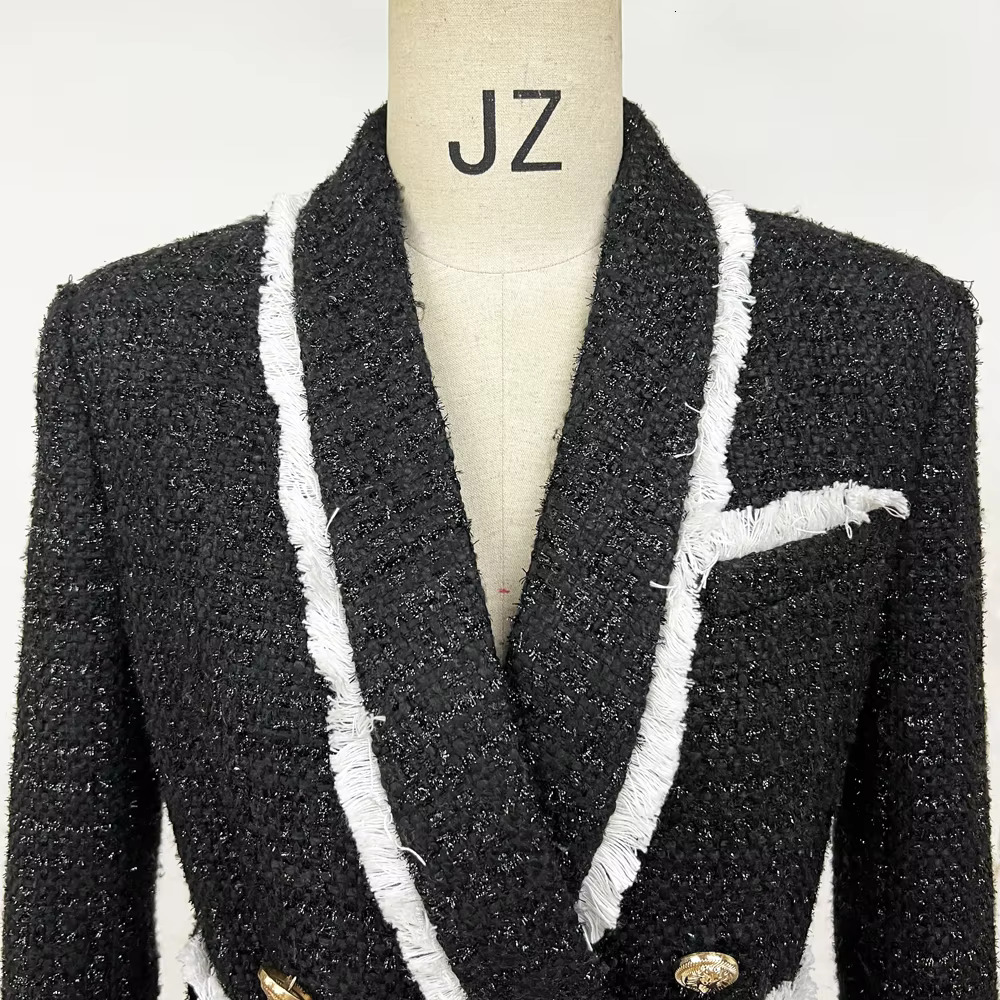 Spring And Autumn New High-End Women Tweed Waist Thin Foreign Trade Shorts Suit Women's Casual Blazers