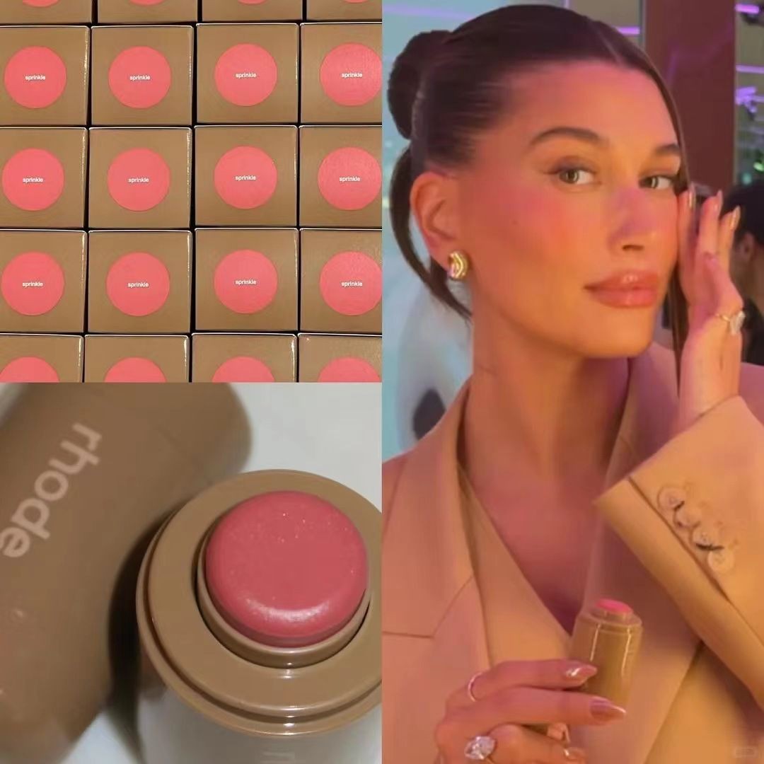 High Quality Pocket 5.3g Face Cheek Makeup Long Lasting Blush Stick Beauty Cosmetics 7 Colors sprinkle Piggy Freckle Toasted Teddy Sleep Girl Juice Bo