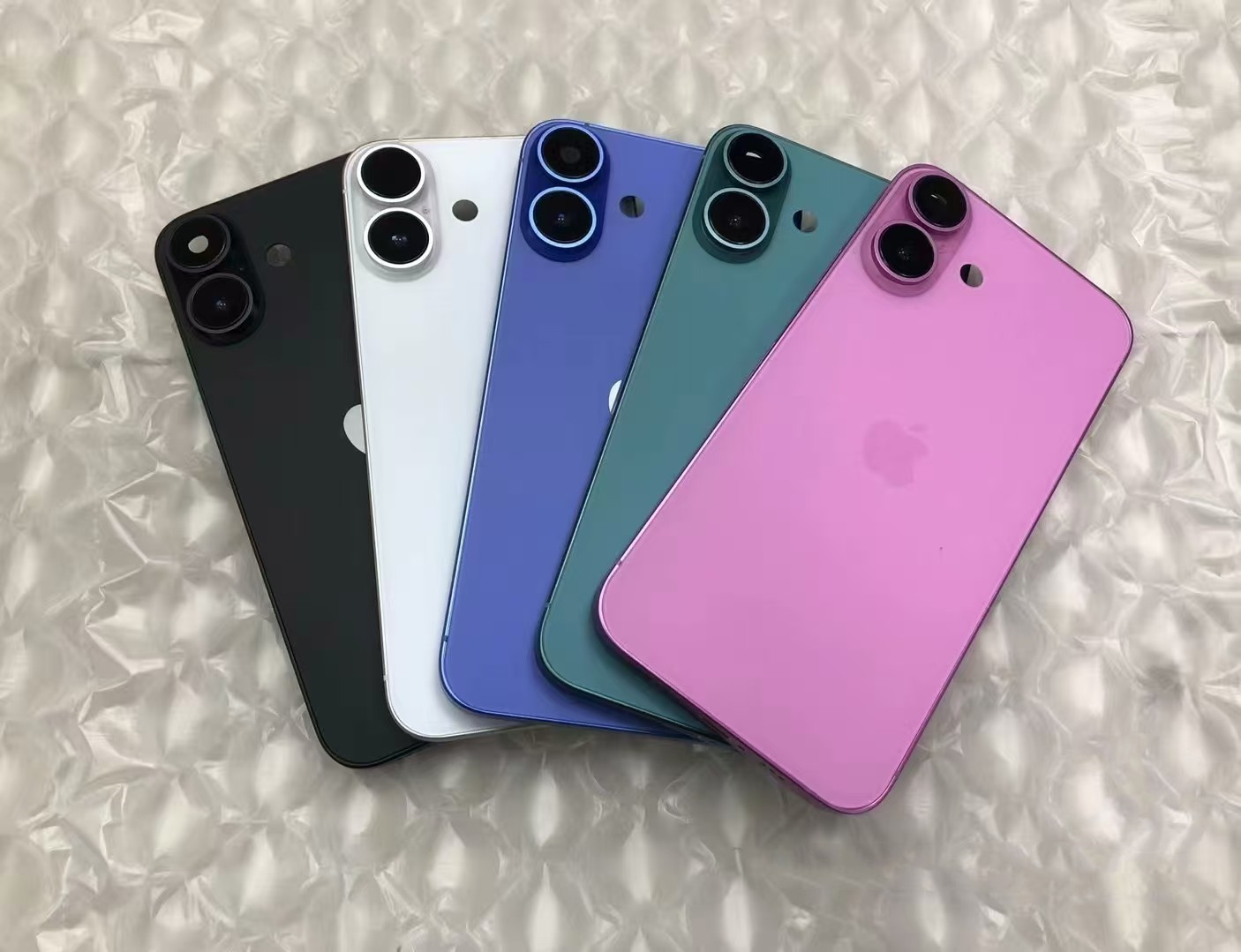 DIY iPhone Original Unlocked iphone XR Covert to iphone 16 Cellphone with iphone16 Camera appearance 3GB RAM 64GB 128GB ROM Mobilephone 5pcs