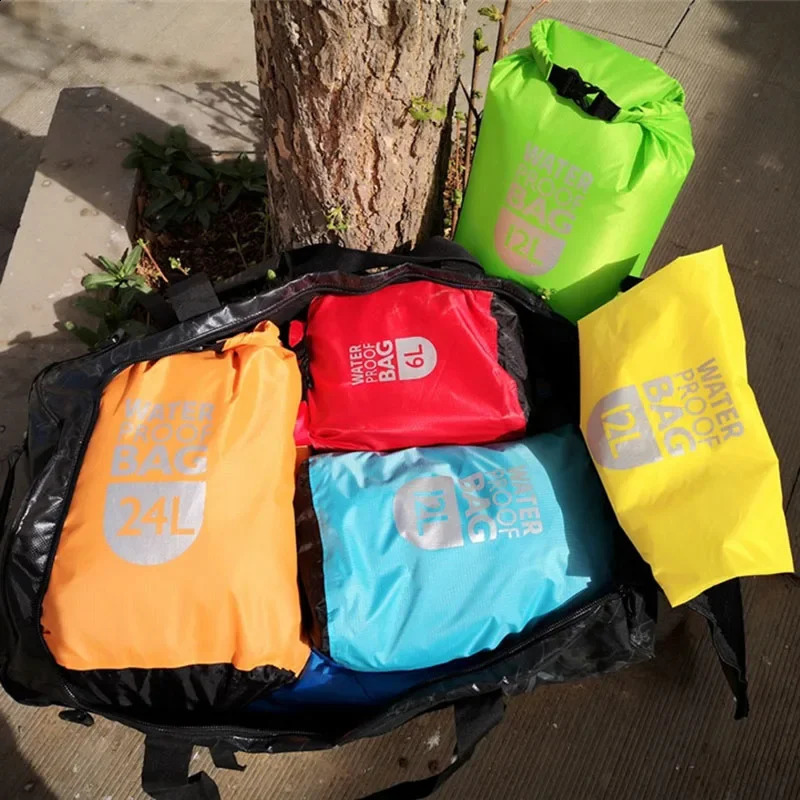 Waterproof Dry Bag Pack Sack Swimming Rafting Kayaking River Trekking Floating Sailing Canoing Boating Water Resistance y250121