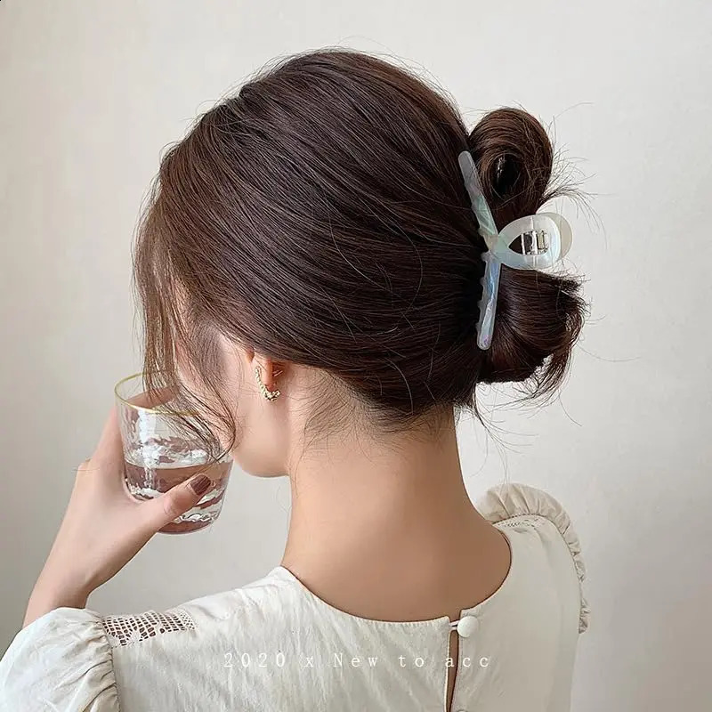 3 Pcs Hair Clips Tortoiseshell Claw Cellulose Acetate Jaw Clip Celluloid French n 4.2 Hair Barrettes Grip Leopard Print C 250120