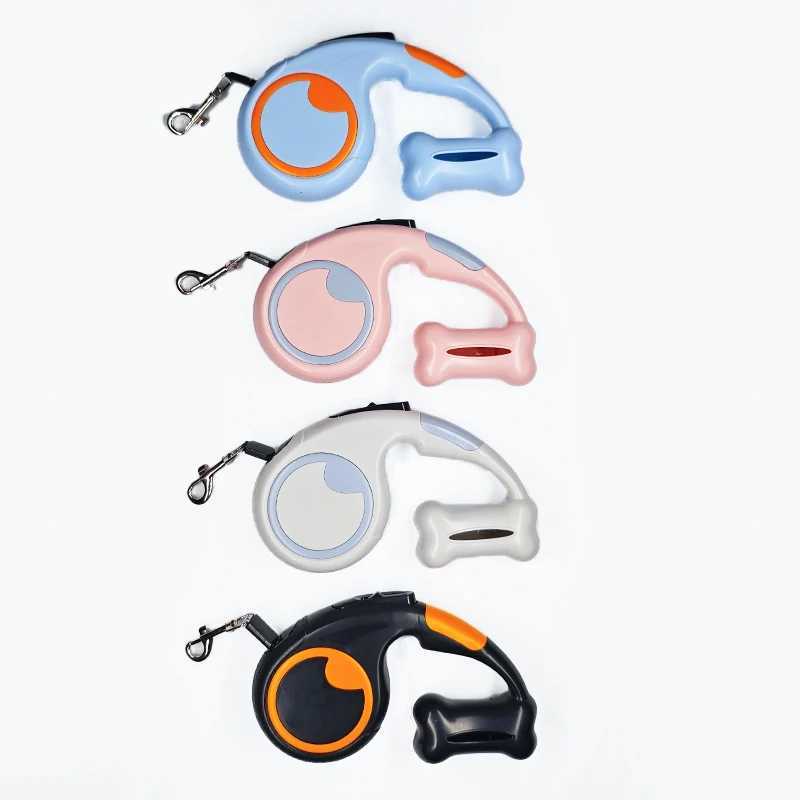 3m 5m Nylon Dog Leash Automatic Retractable Durable Cat Lead Extending Puppy Walking Running Traction Roulette For Dogs 250116 Stylish